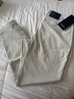 lululemon athletica Men’s Light Tan Stretch Chinos